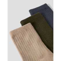 NAME IT 3-Pak Strømper Nobbu Olive Night 